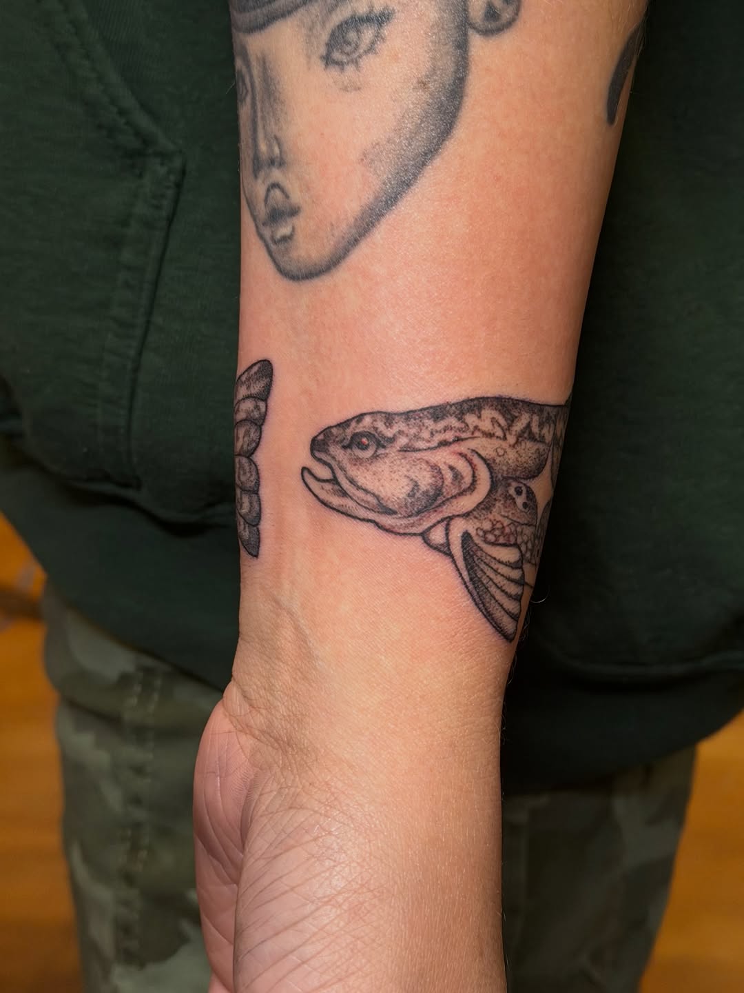 Tattoo by @gianna.tattoos — black_and_grey