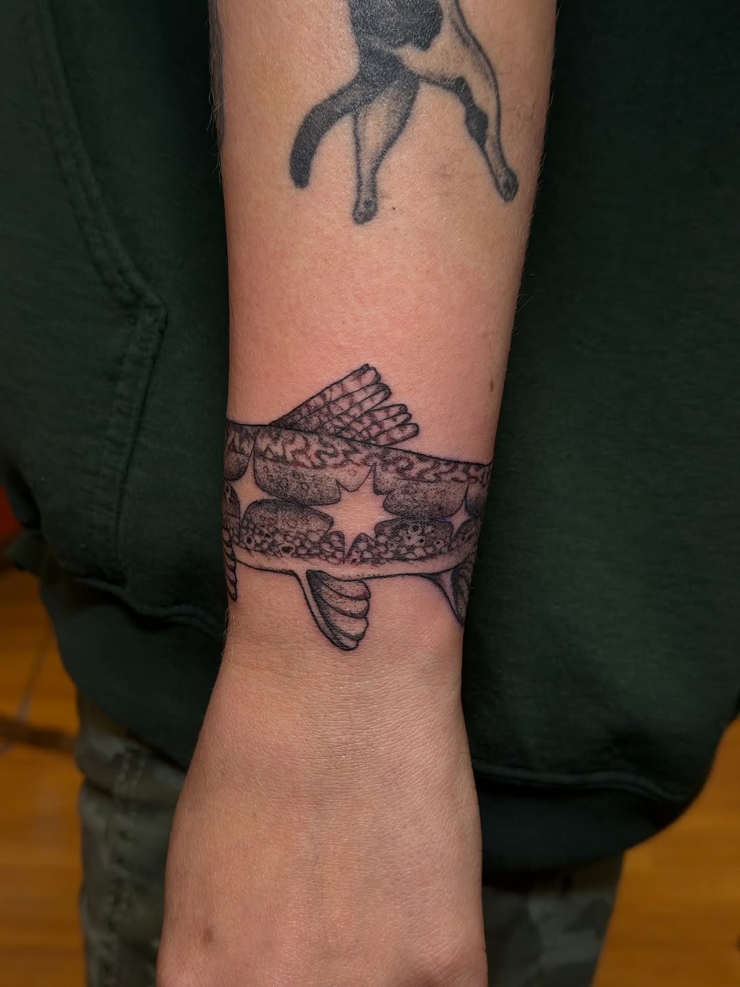 Tattoo by @gianna.tattoos — black_and_grey