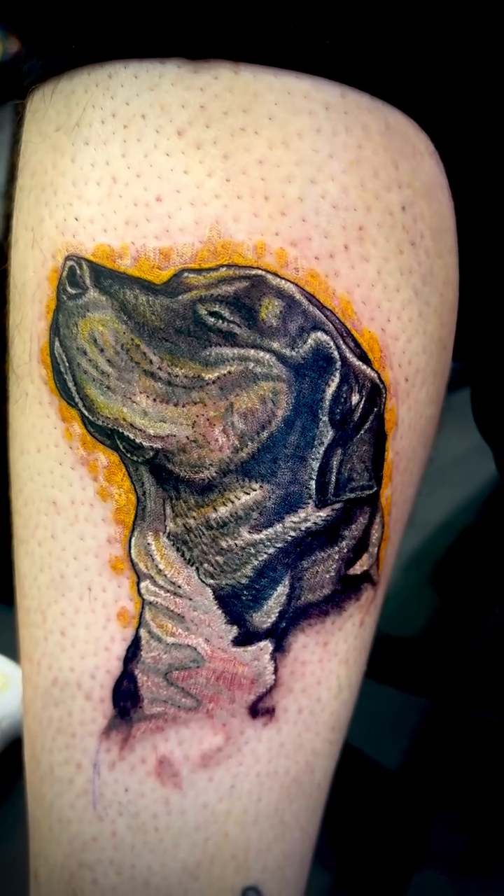 Tattoo by @bonesandstars — realism, black_and_grey