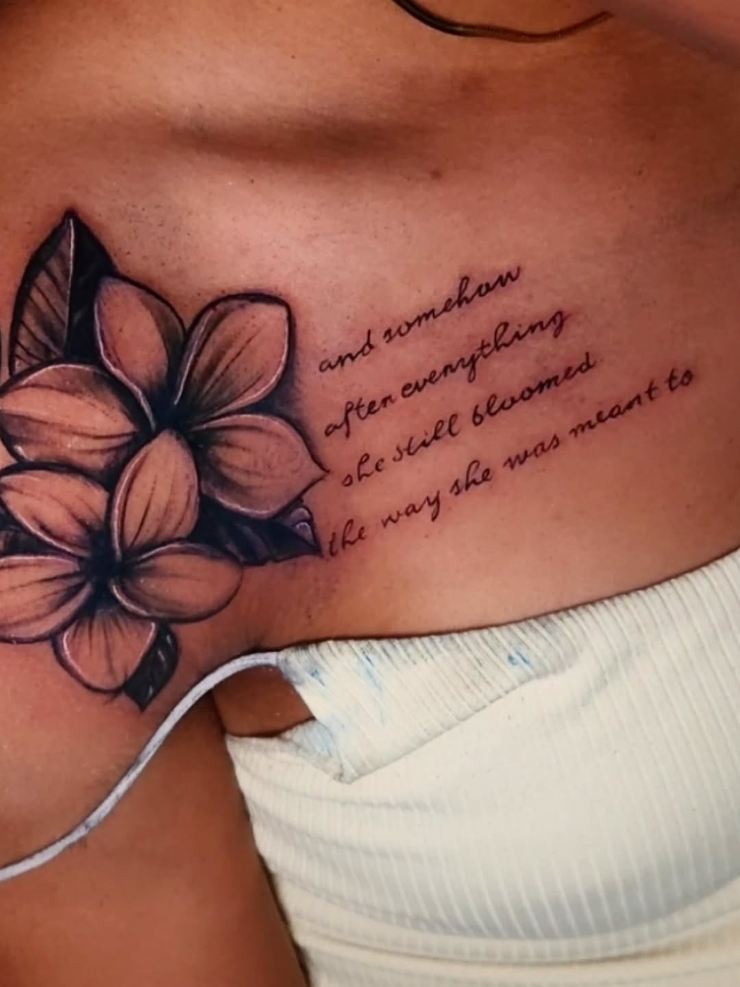 Tattoo by @steelsworldofink — fine_line, lettering_script