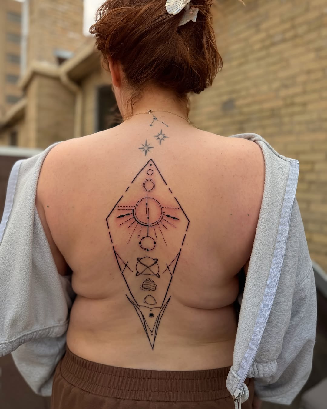 Tattoo by @inkedbyneet โ geometric, fine_line