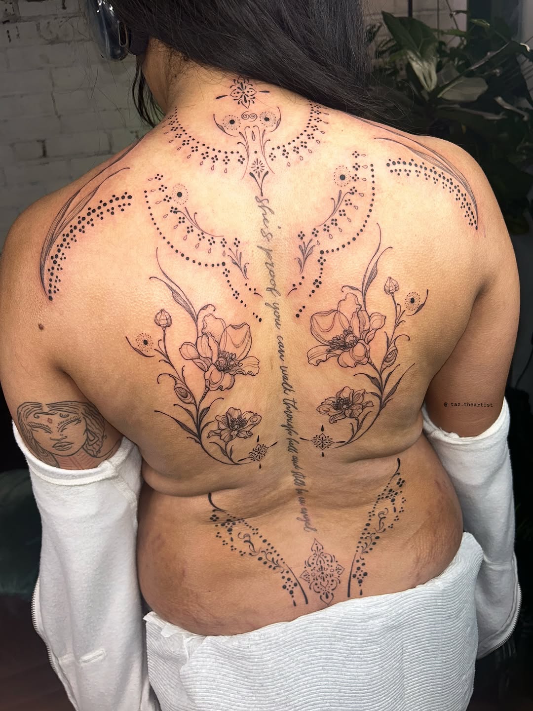 Tattoo by @taztheartist.tattoos โ fine_line