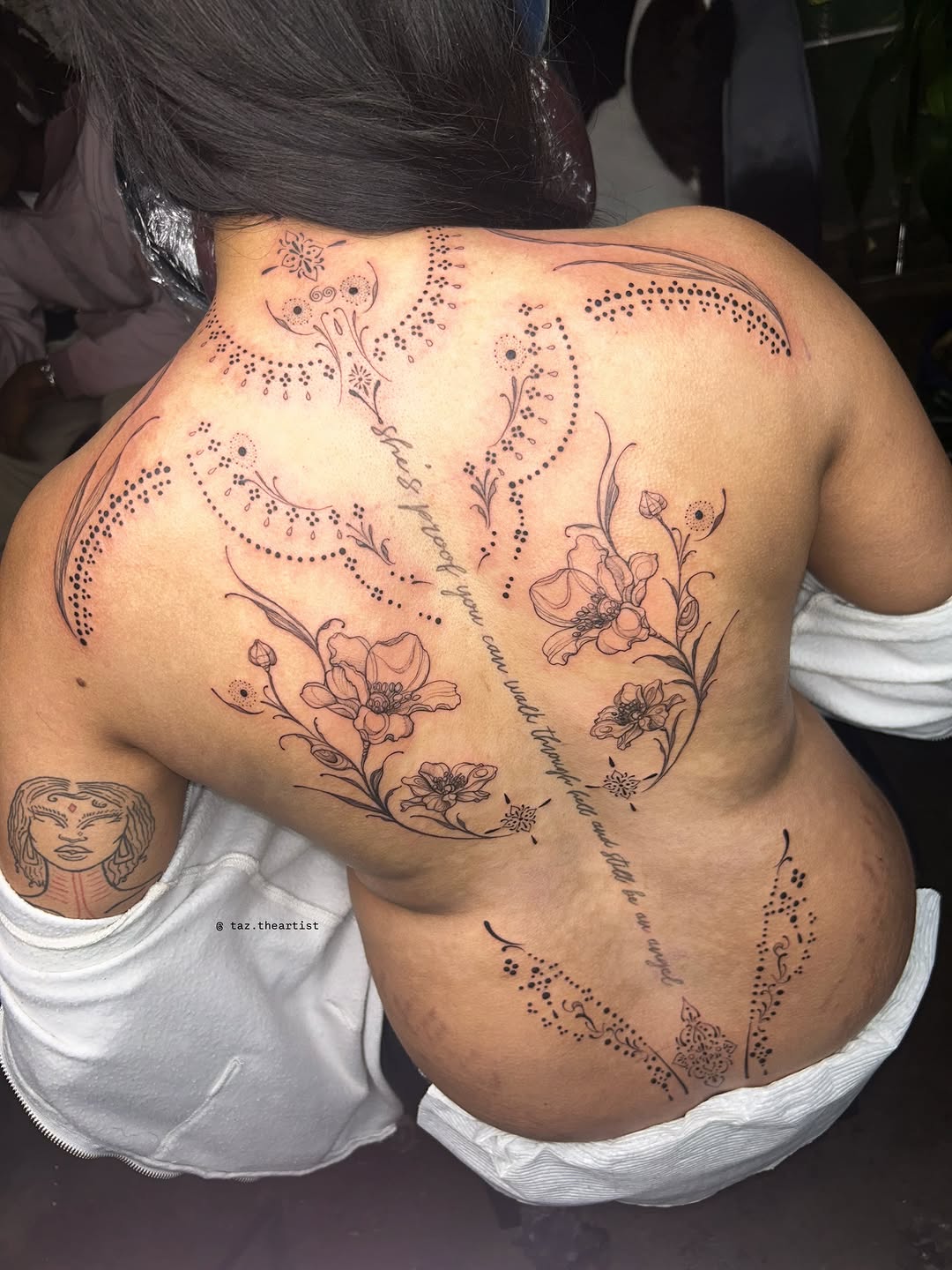 Tattoo by @taztheartist.tattoos โ fine_line