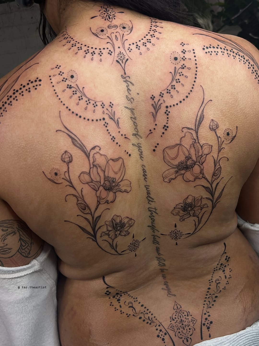 Tattoo by @taztheartist.tattoos โ fine_line