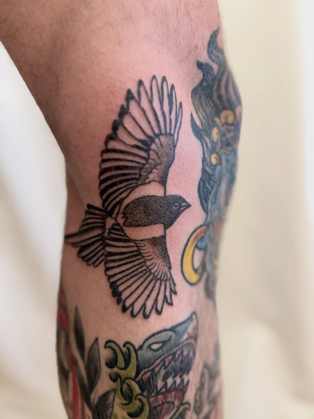 Tattoo by @lefthandpoke โ american_traditional