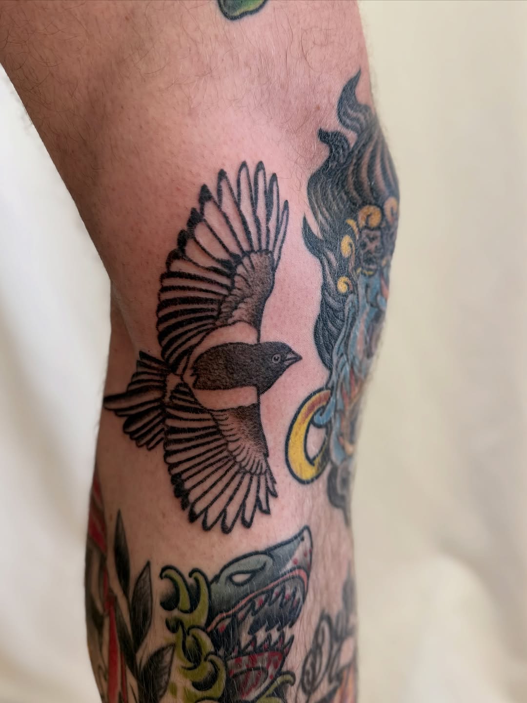 Tattoo by @lefthandpoke โ american_traditional