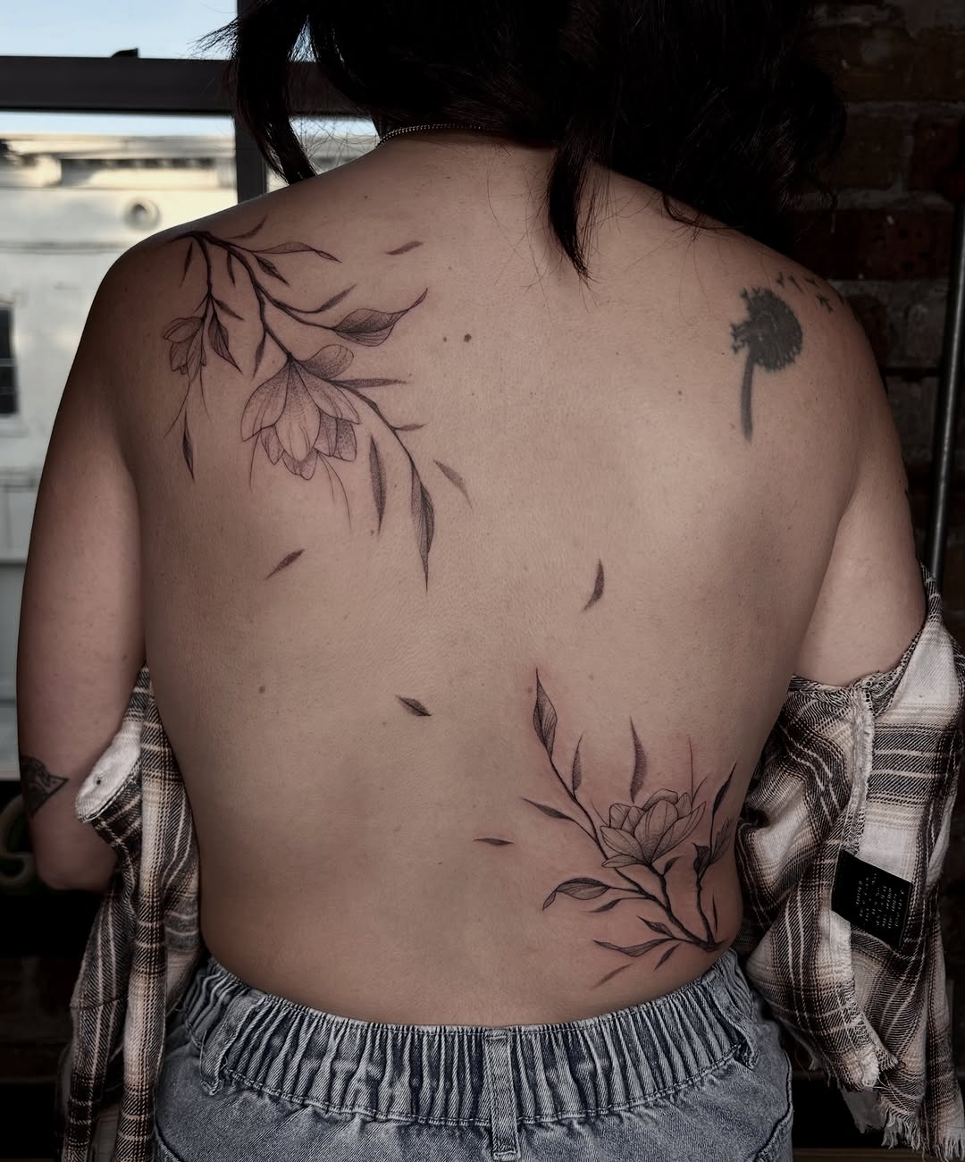 Tattoo by @savmaxtatz โ fine_line, black_and_grey