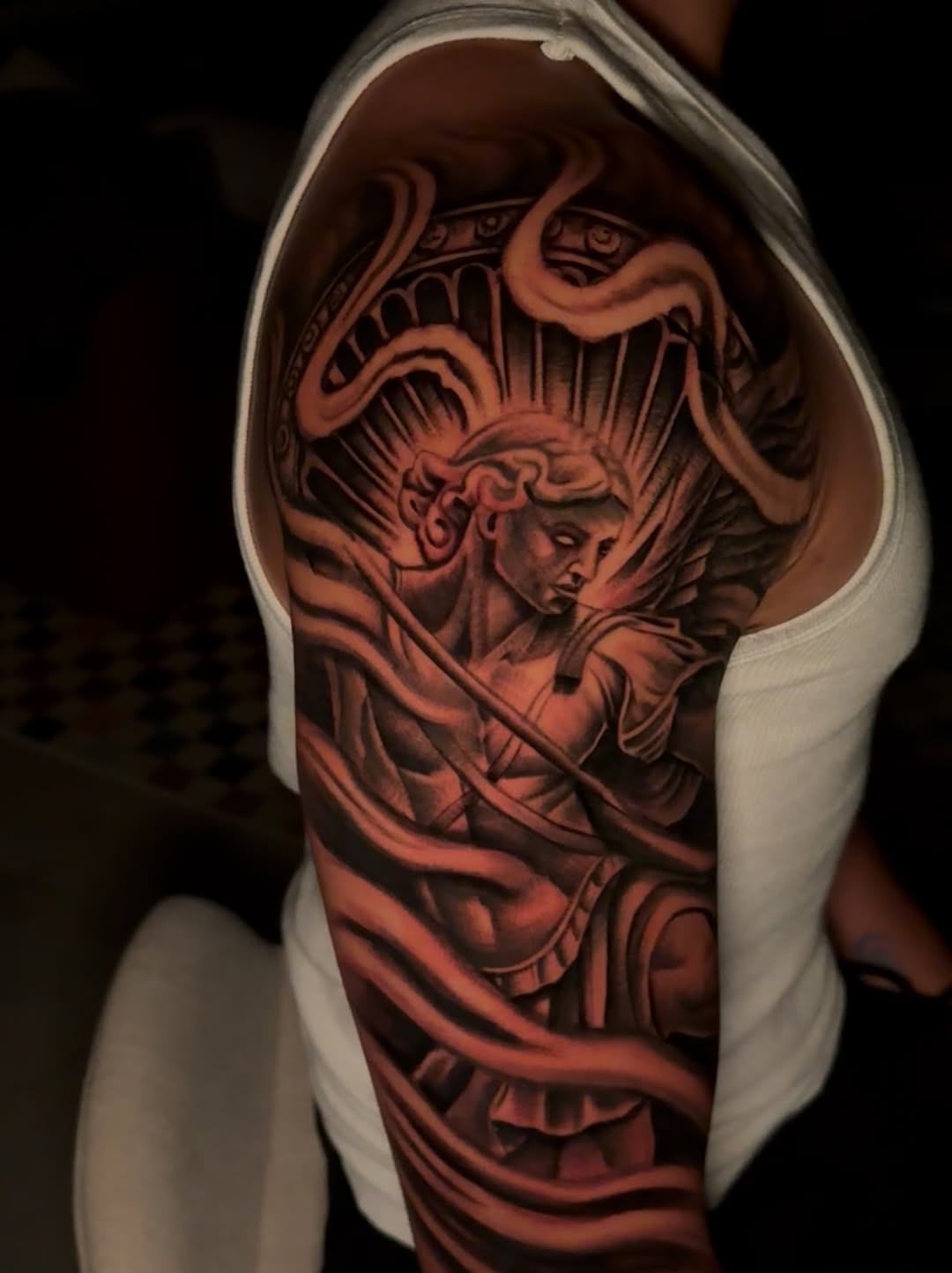 Tattoo by @tattedbyhenryfuentes — realism, black_and_grey