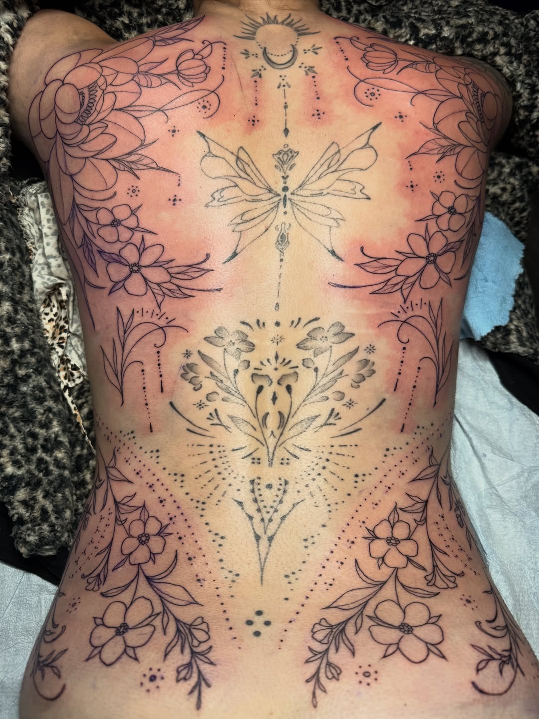 Tattoo by @rhiannontattoos — fine_line, dotwork