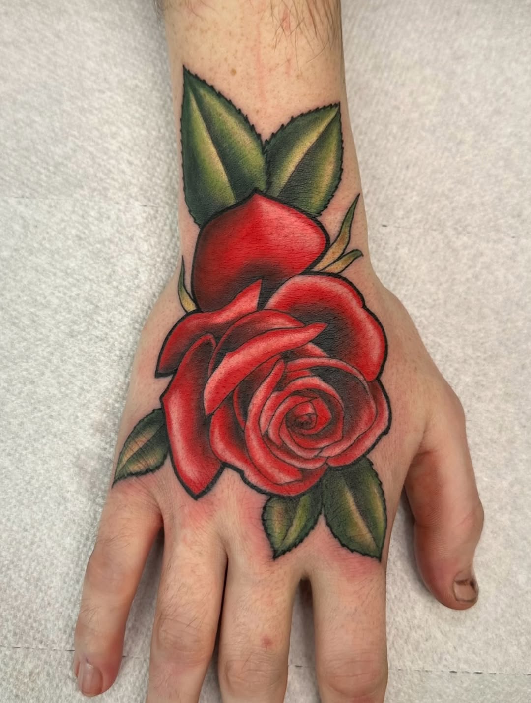 Tattoo by @frenchtoast.ghost โ american_traditional, realism