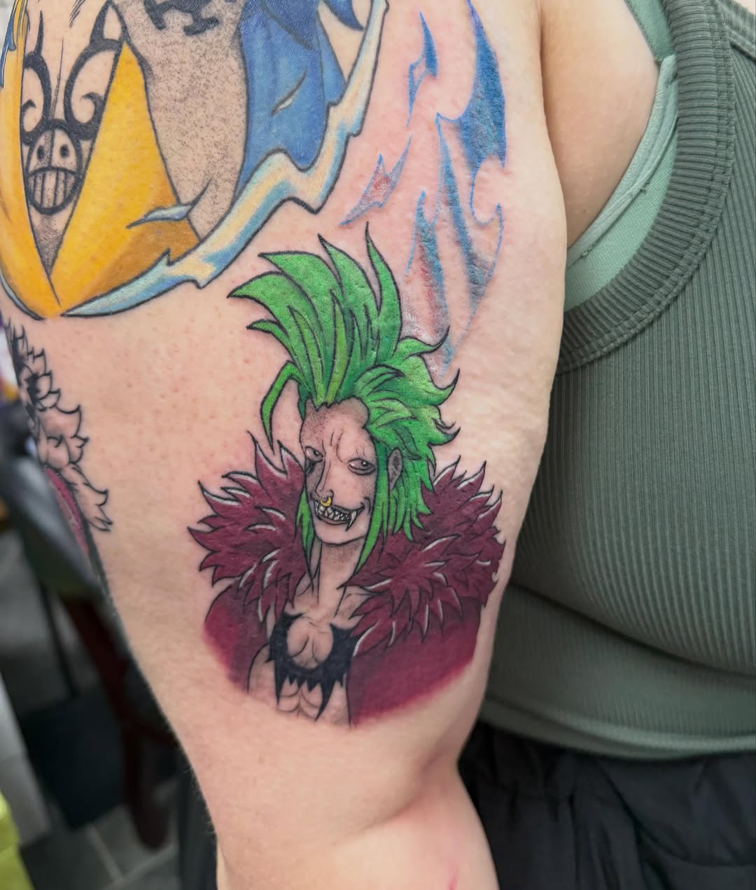 Tattoo by @smilemoretattoos — illustrative, anime