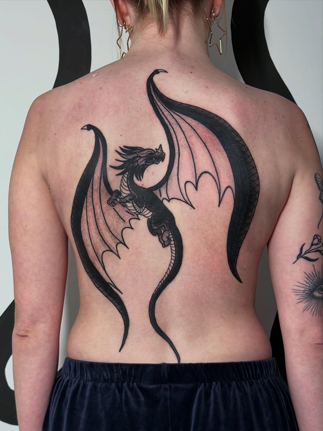 Tattoo by @plantboys.tattoo — blackwork, black_and_grey