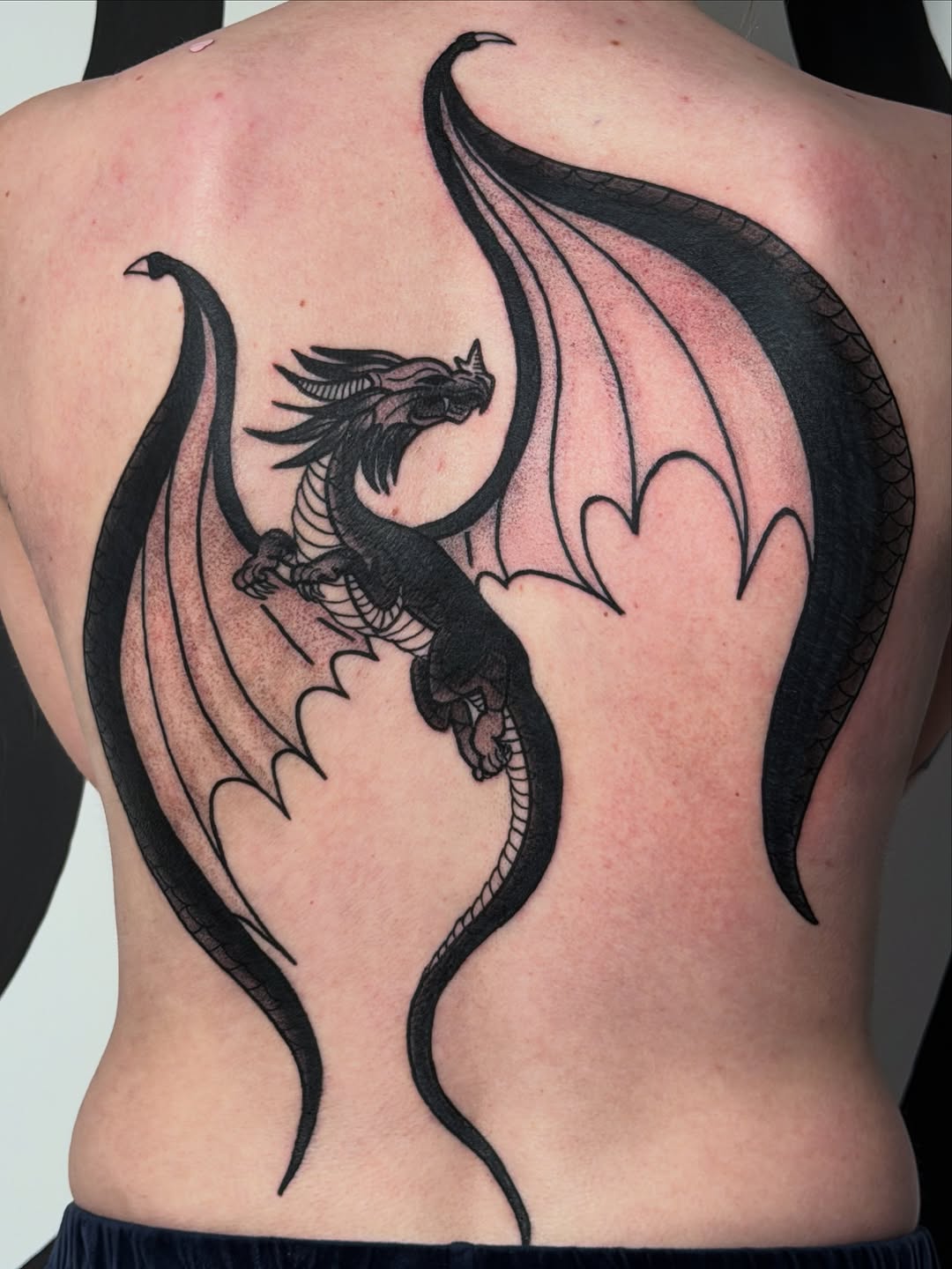 Tattoo by @plantboys.tattoo — blackwork, japanese_irezumi
