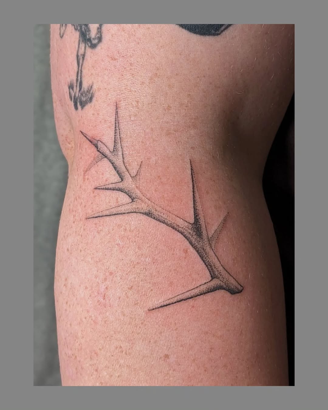 Tattoo by @_thisthat — dotwork