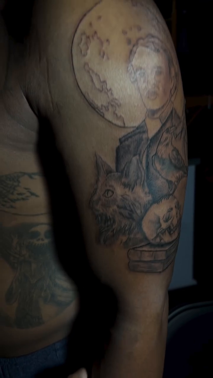 Tattoo by @theeartess โ black_and_grey, realism