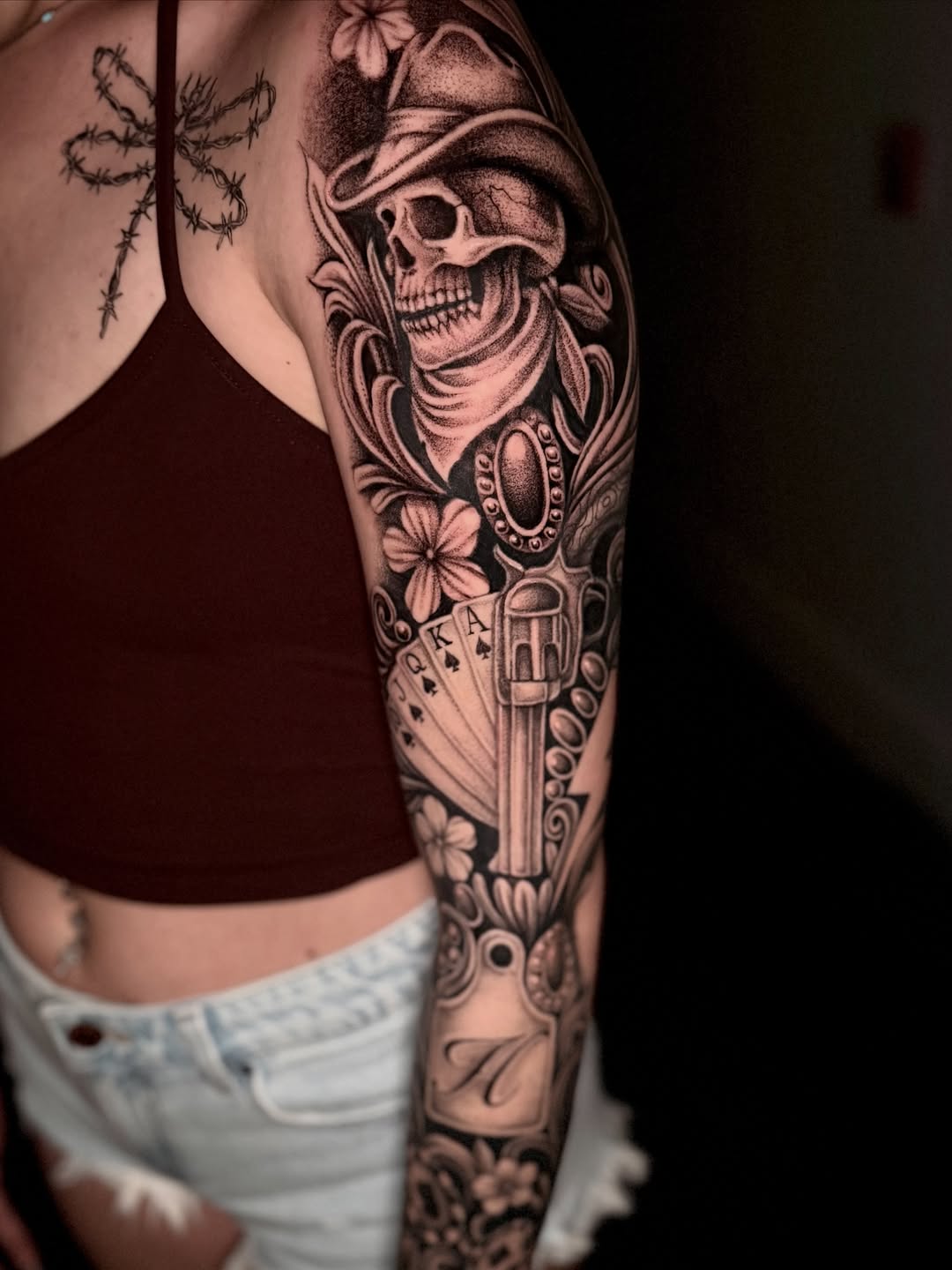 Tattoo by @mendoza.tattoo โ black_and_grey, realism