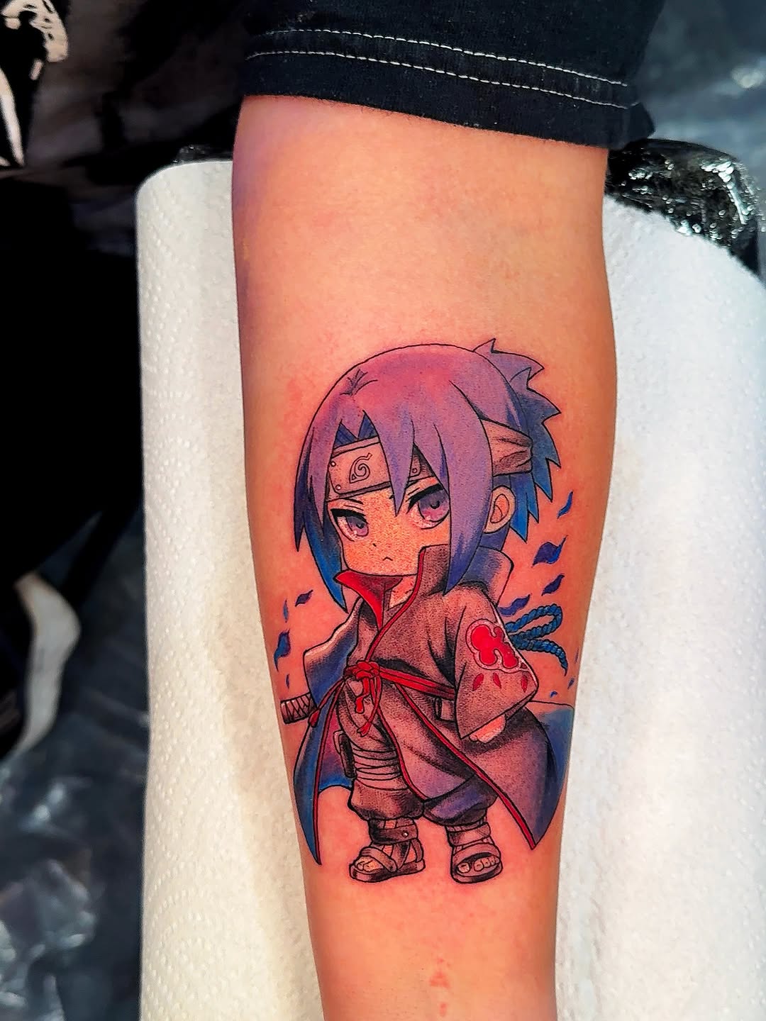 Tattoo by @suchlovelypoison — anime