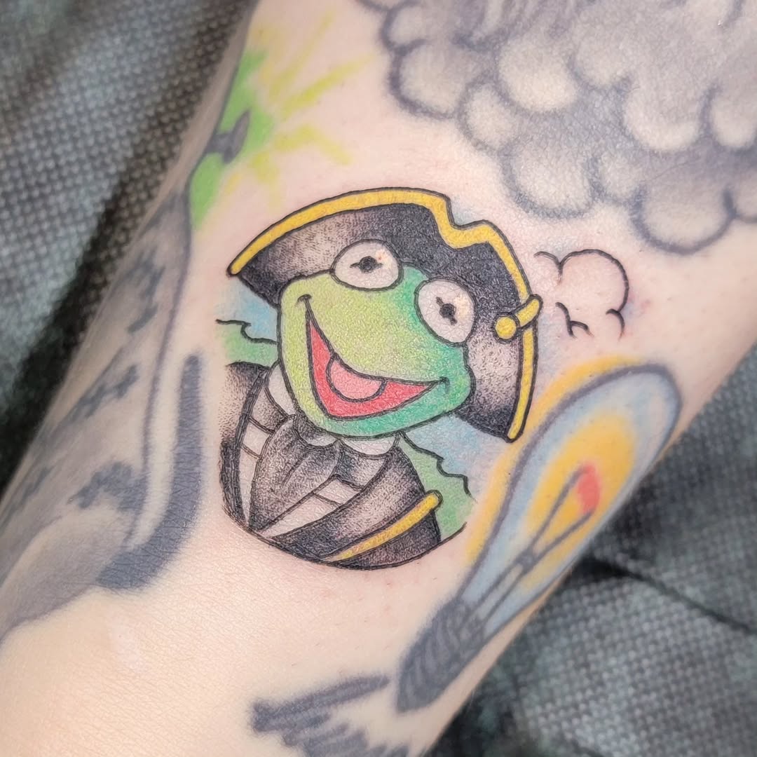 Tattoo by @merry.soul.tattoos — new_school, anime