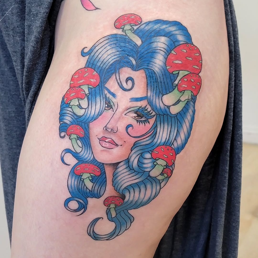 Tattoo by @merry.soul.tattoos — neo_traditional, illustrative