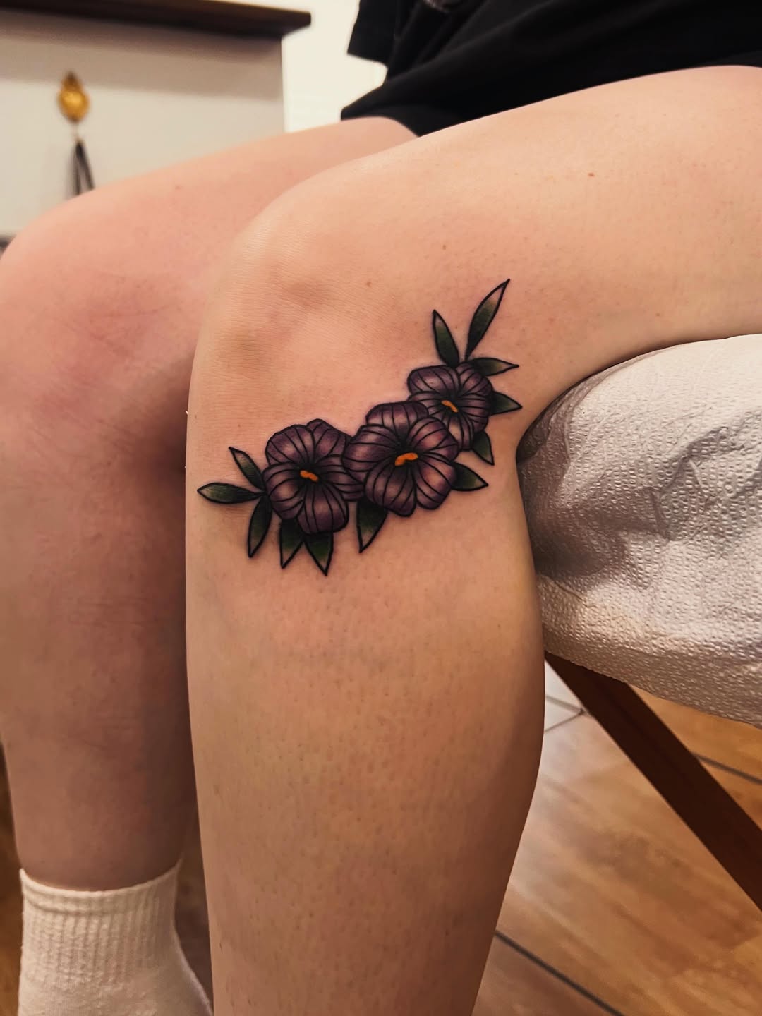 Tattoo by @tenderhearttat2 — illustrative, fine_line