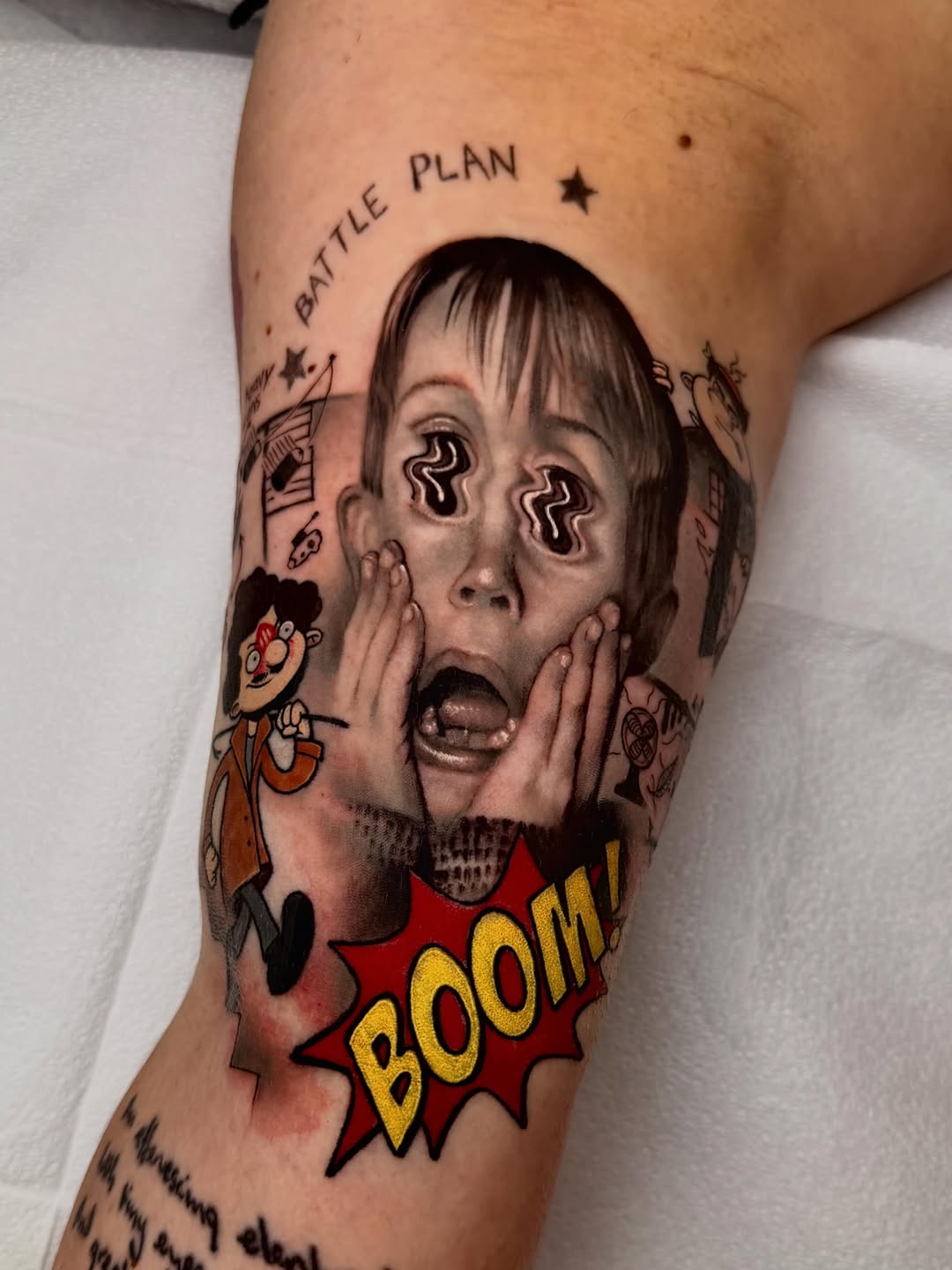 Tattoo by @mama.stiflera β realism, trash_polka