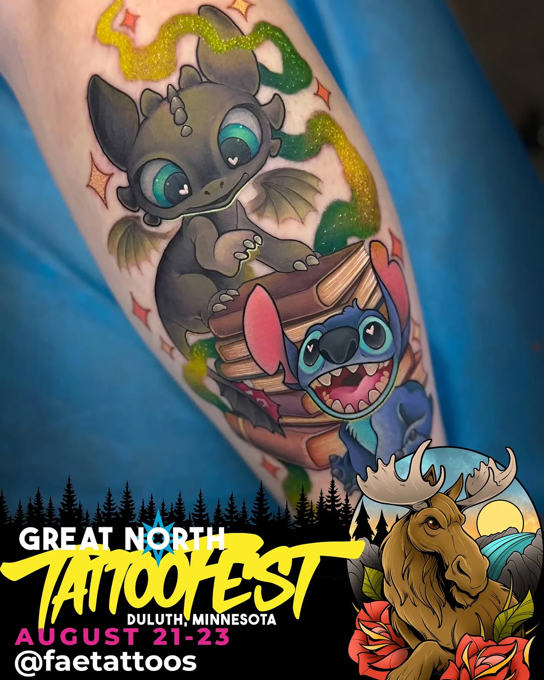 Tattoo by @faetattoos β anime, new_school