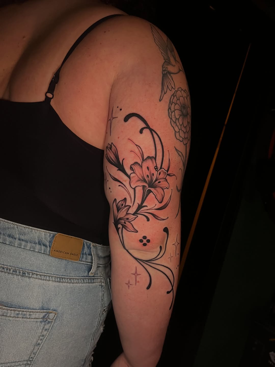 Tattoo by @_gwen.ink — illustrative, black_and_grey