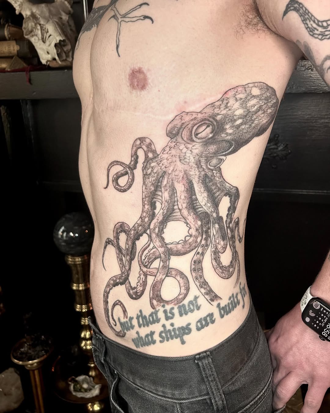 Tattoo by @_nyland โ black_and_grey