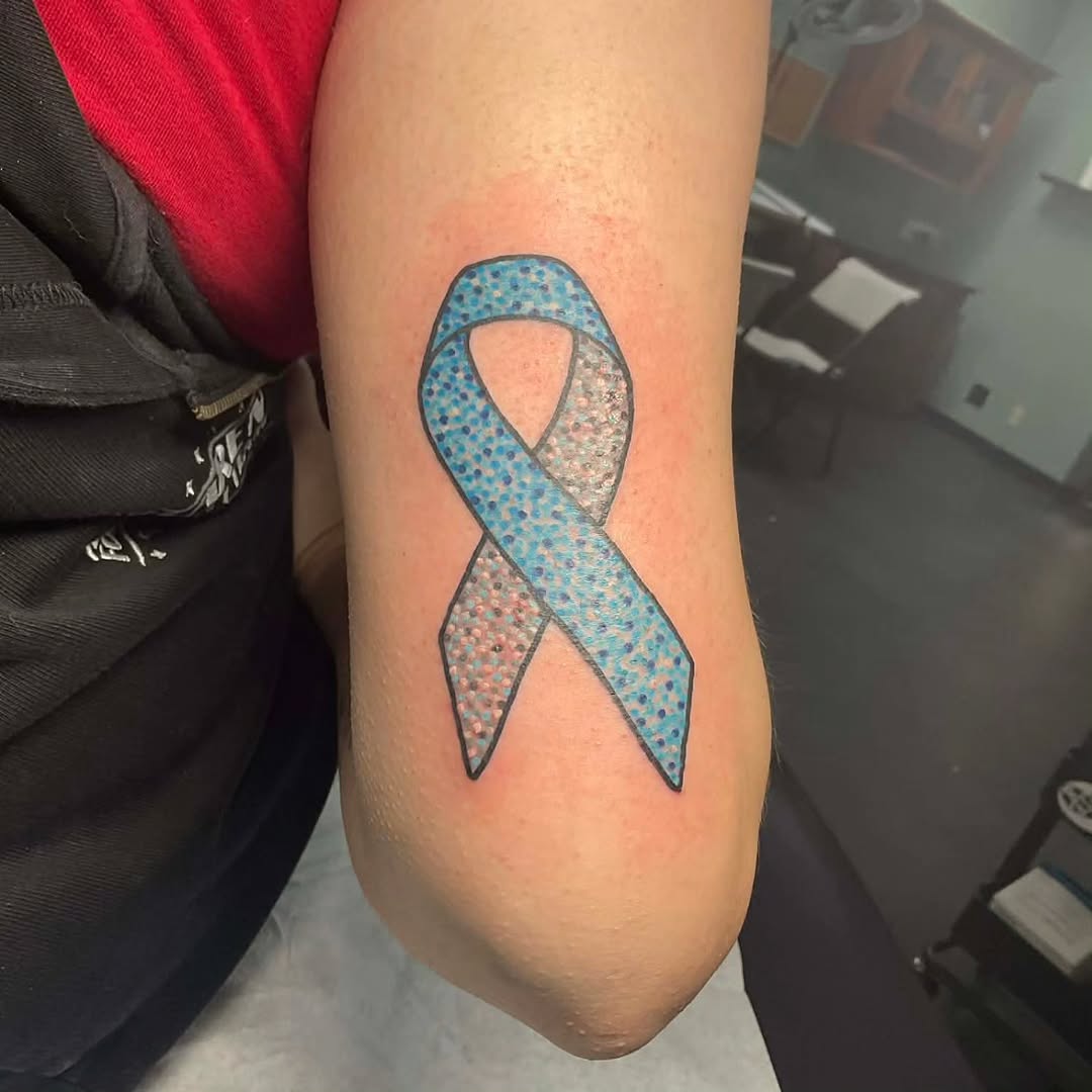 Tattoo by @leximakestattoos — dotwork, black_and_grey