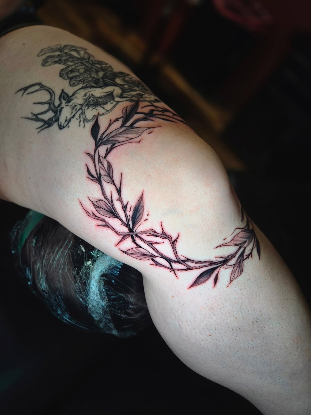 Tattoo by @chicosmarked4life — fine_line, black_and_grey