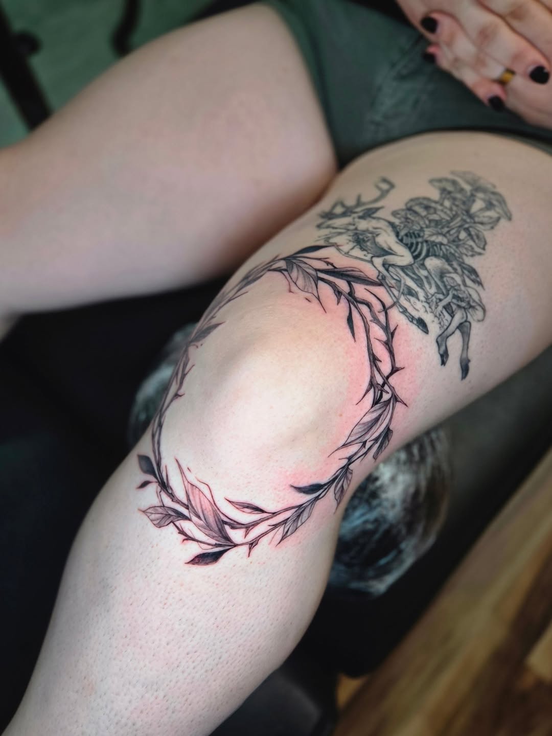 Tattoo by @chicosmarked4life — black_and_grey, illustrative