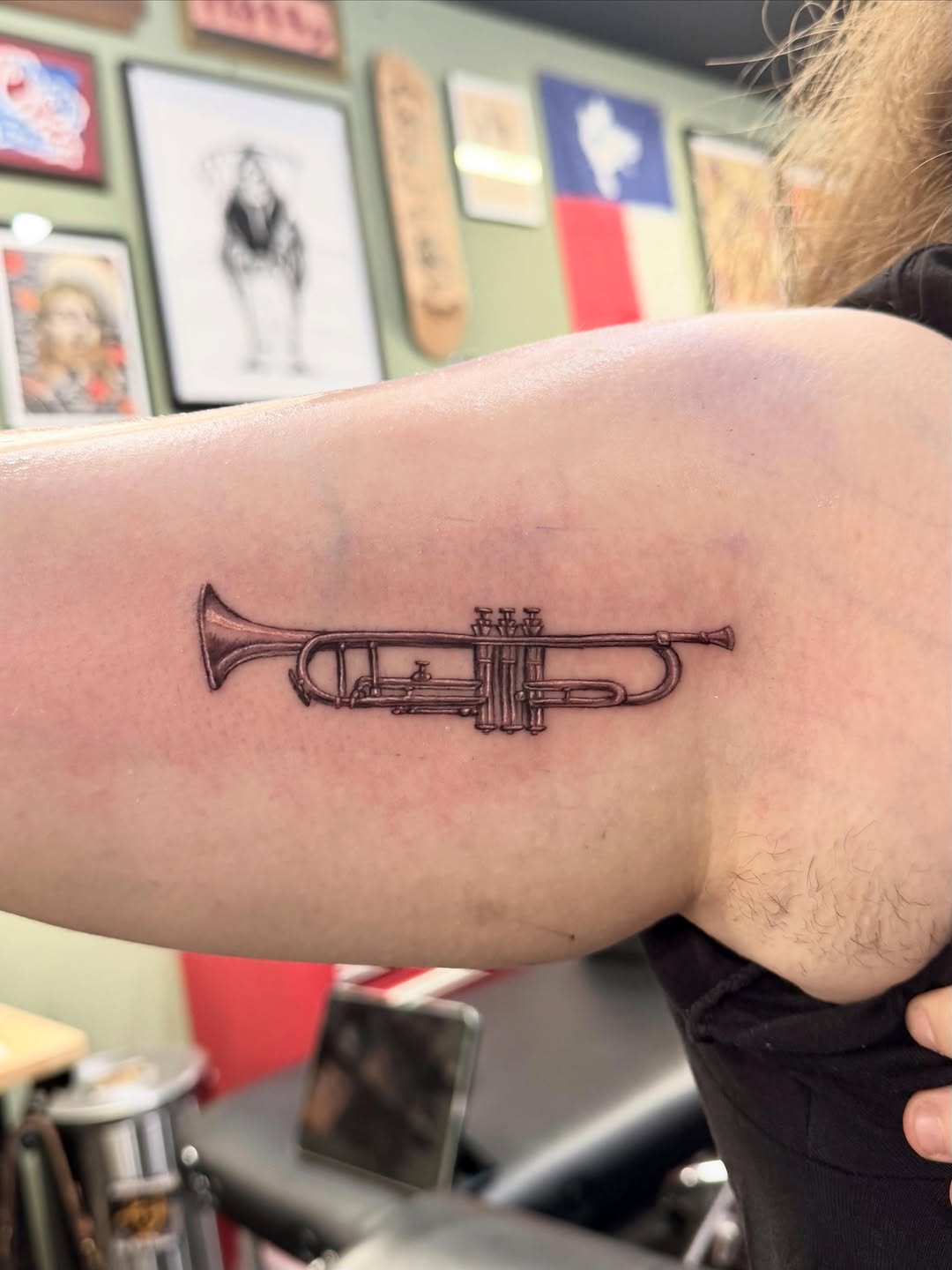 Tattoo by @kenzietattoos — illustrative, black_and_grey
