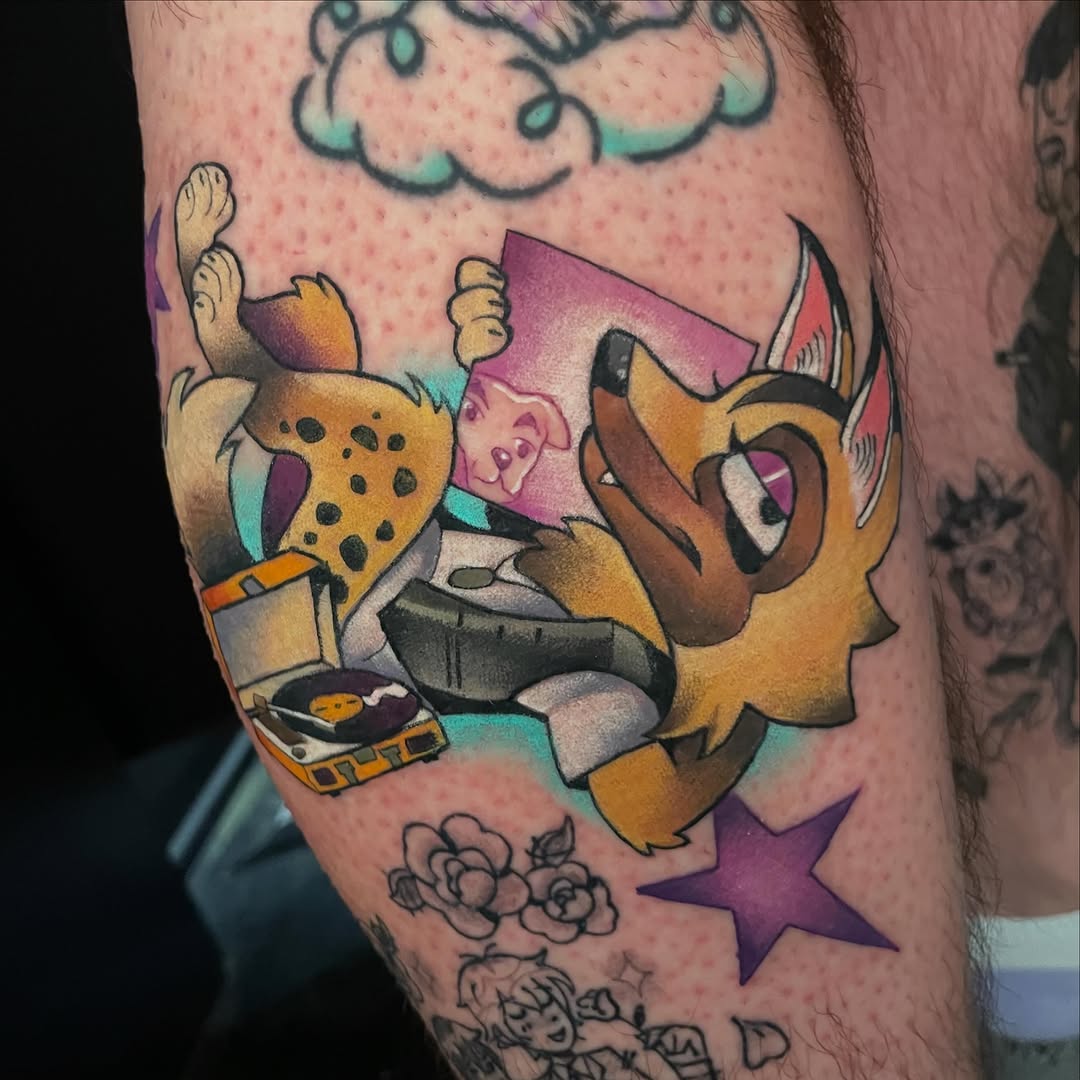 Tattoo by @necromandi — new_school