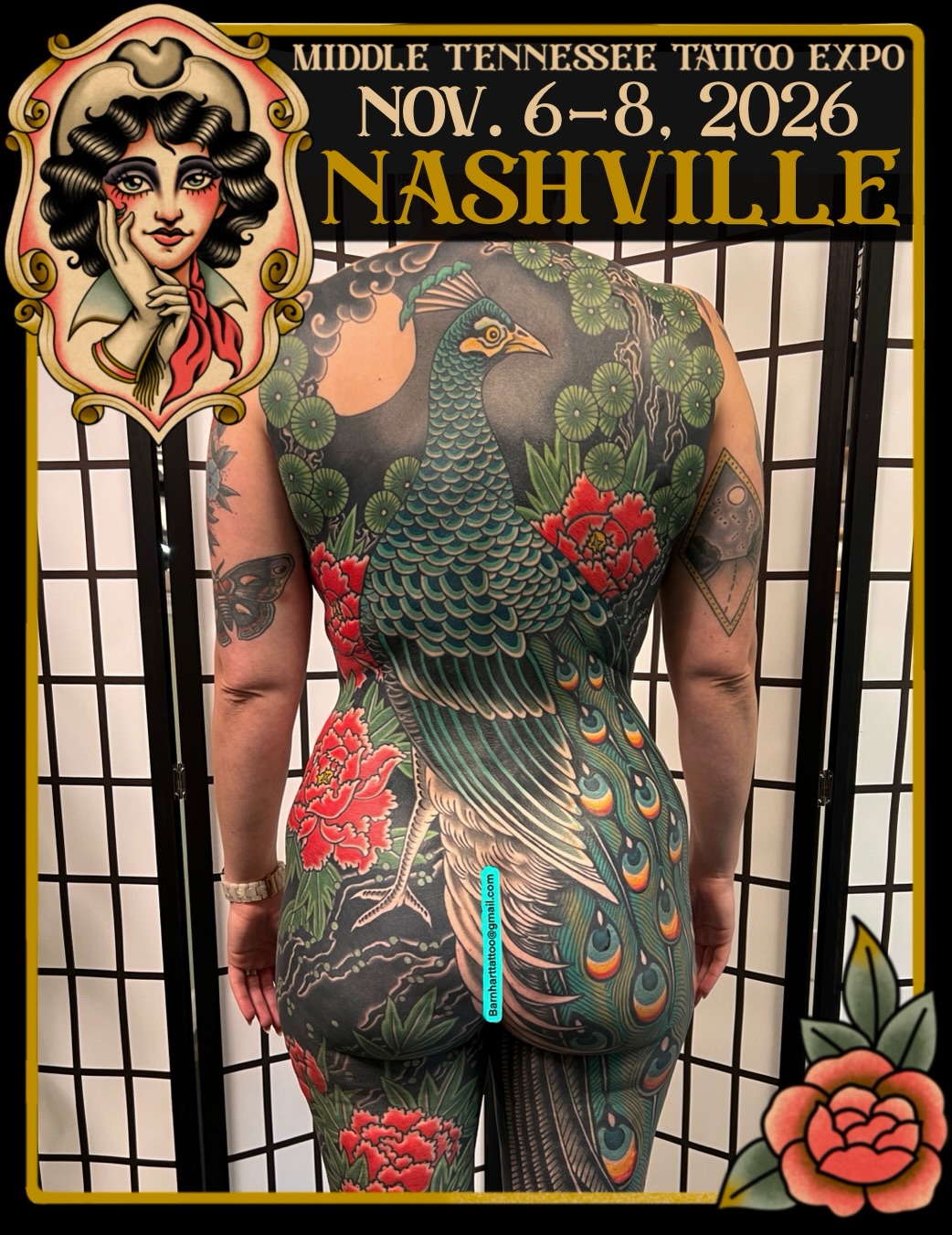 Tattoo by @barnharttattoo โ japanese_irezumi, black_and_grey