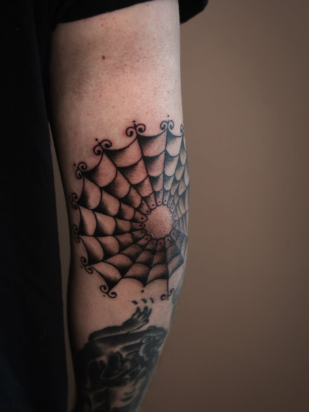 Tattoo by @high.hurdle.tattoo — blackwork, geometric