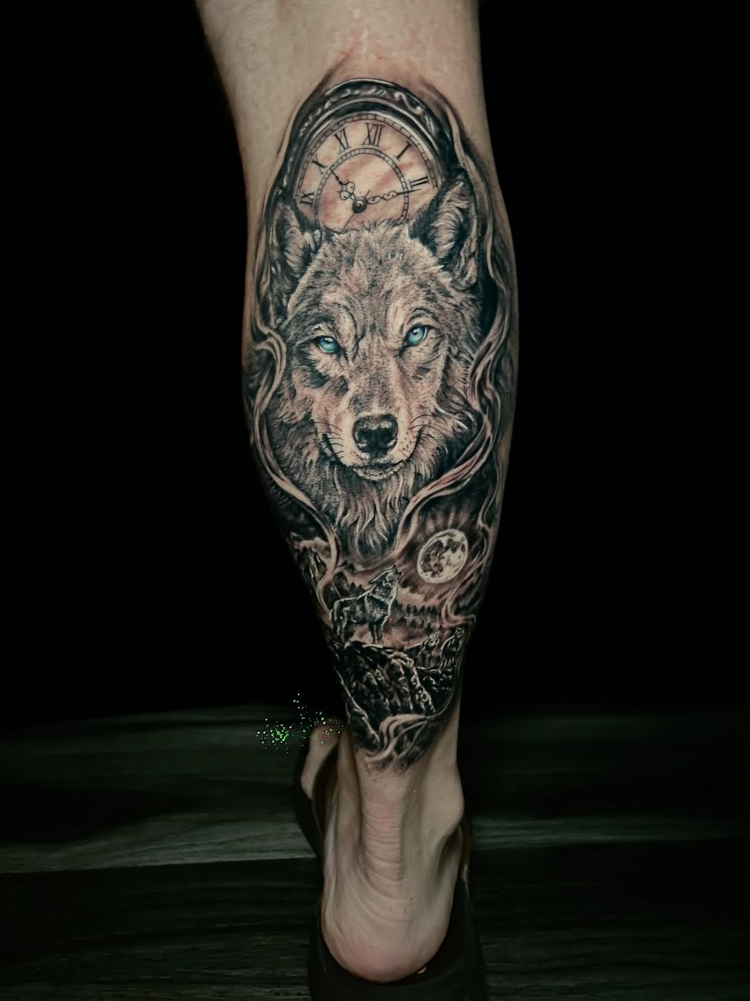 Tattoo by @gustavo.bulldogtattoo — realism, black_and_grey