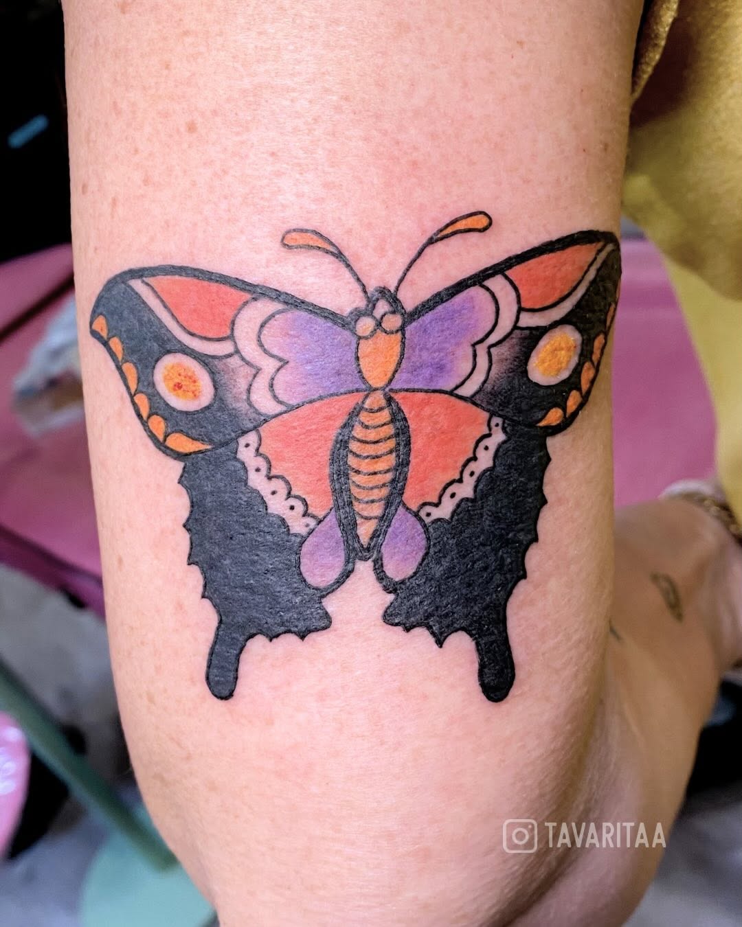 Tattoo by @tavaritaa — american_traditional