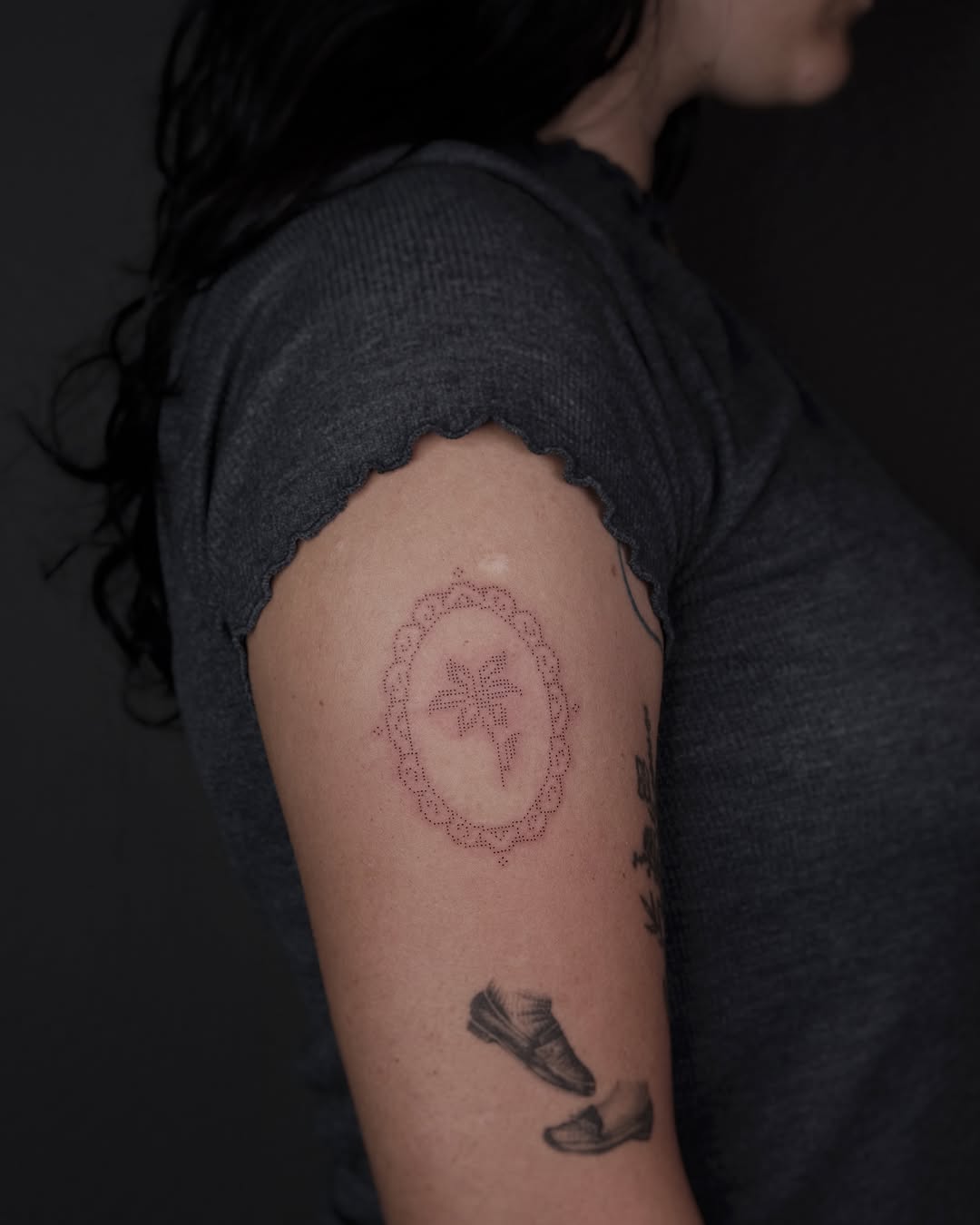 Tattoo by @corina.tattoo — fine_line, dotwork