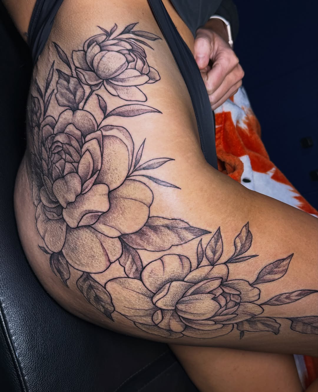 Tattoo by @ink.myth โ black_and_grey, dotwork
