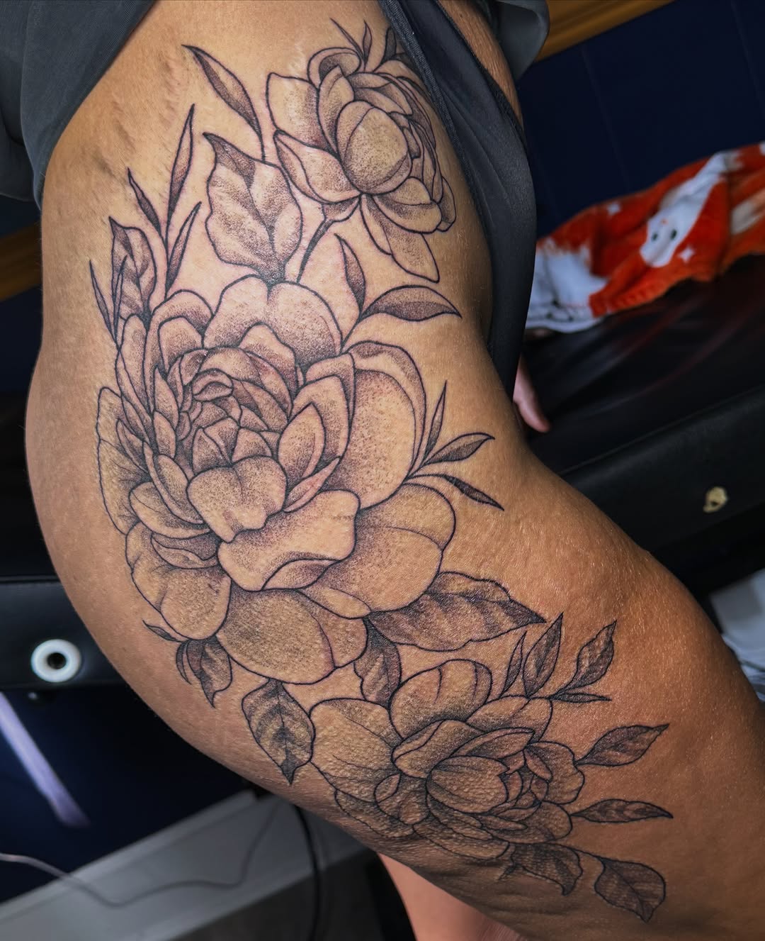 Tattoo by @ink.myth โ black_and_grey, dotwork