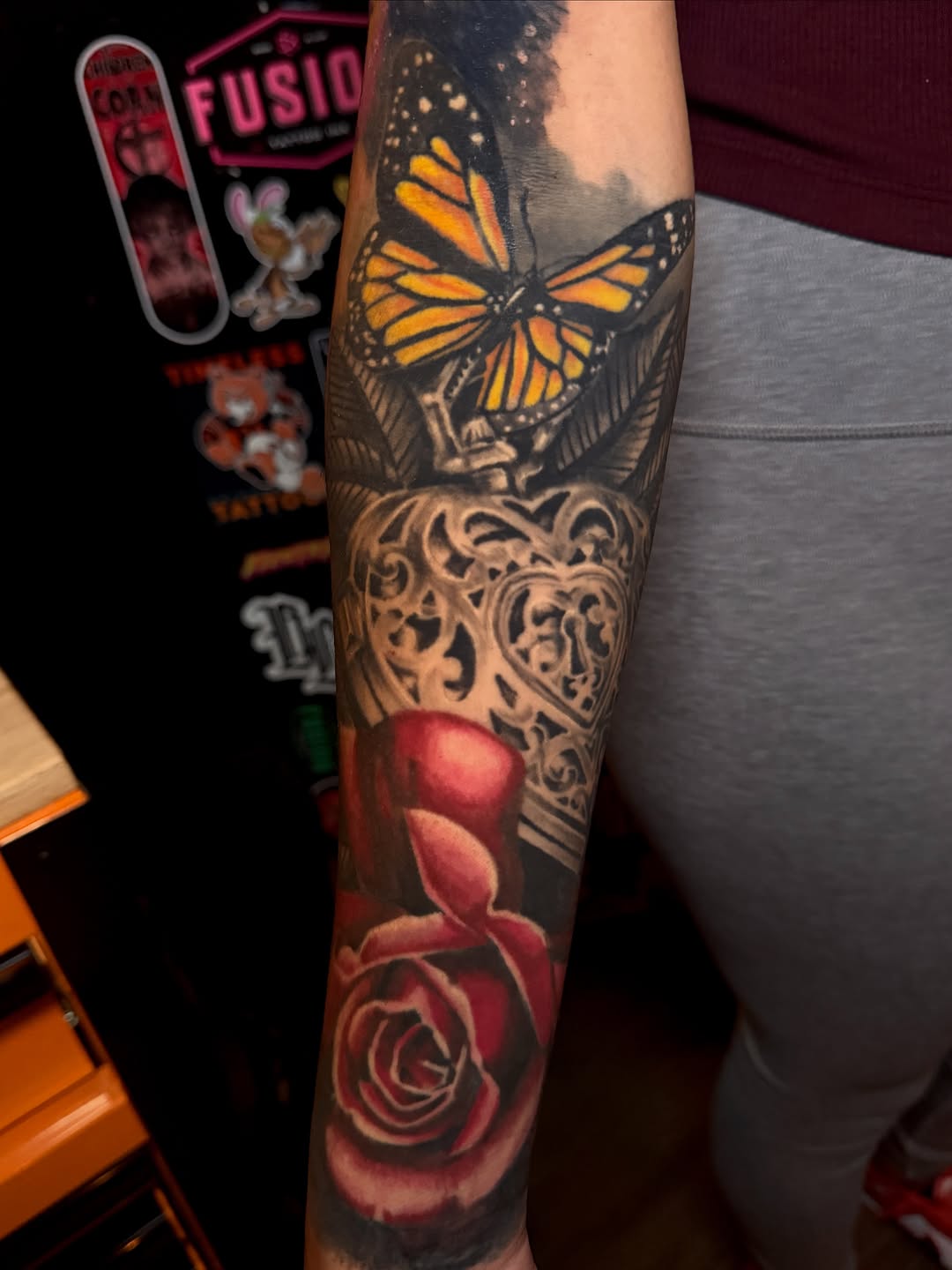 Tattoo by @scottyptattoos — realism, black_and_grey