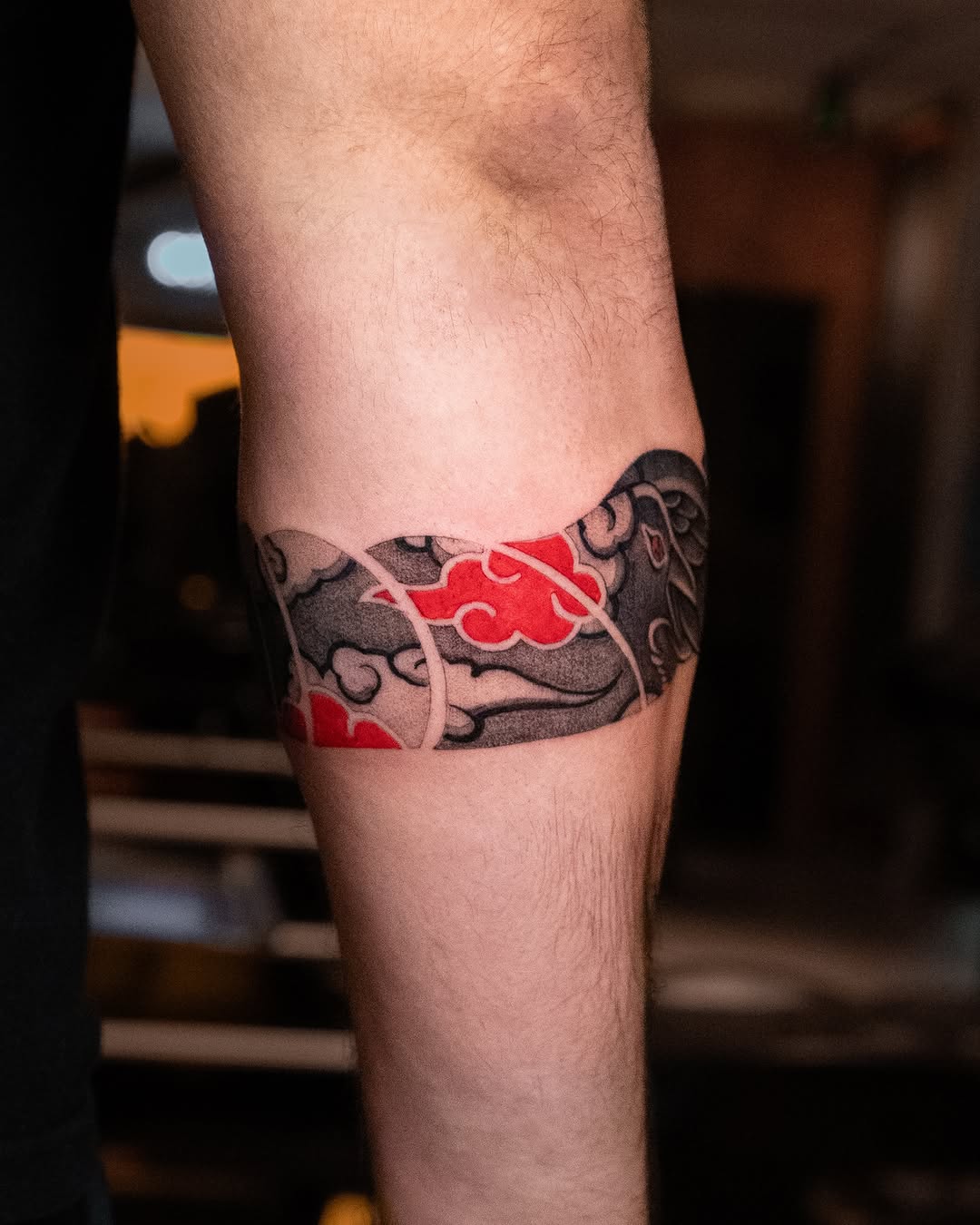 Tattoo by @mateo_tats — japanese_irezumi, anime