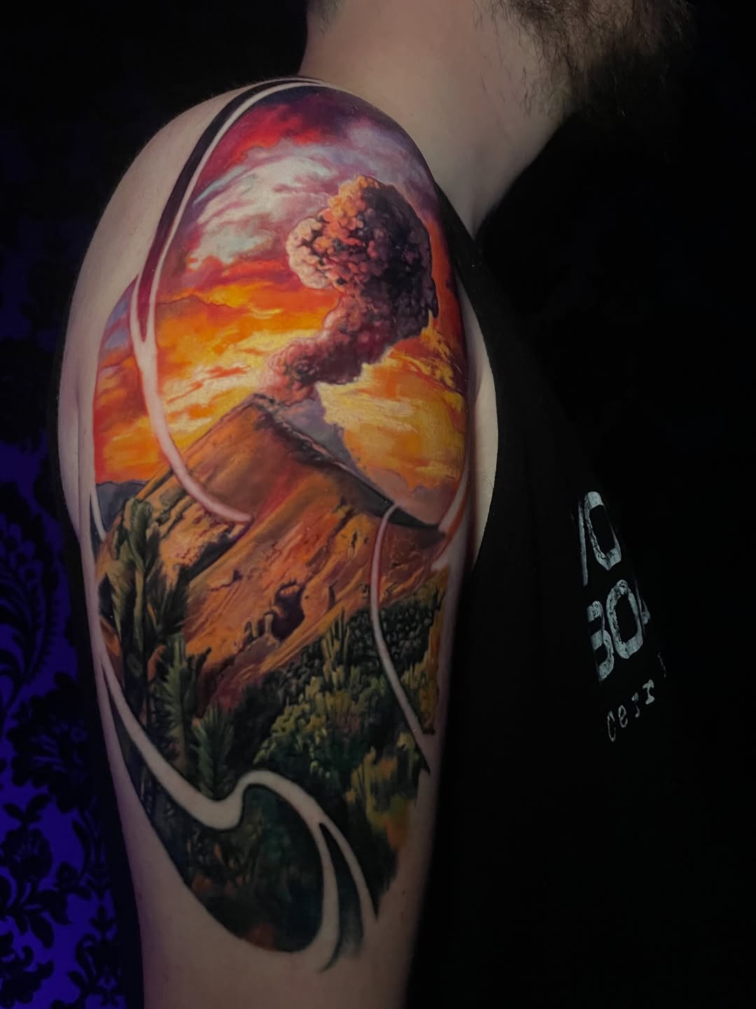 Tattoo by @nikkiharristattoo — realism, trash_polka