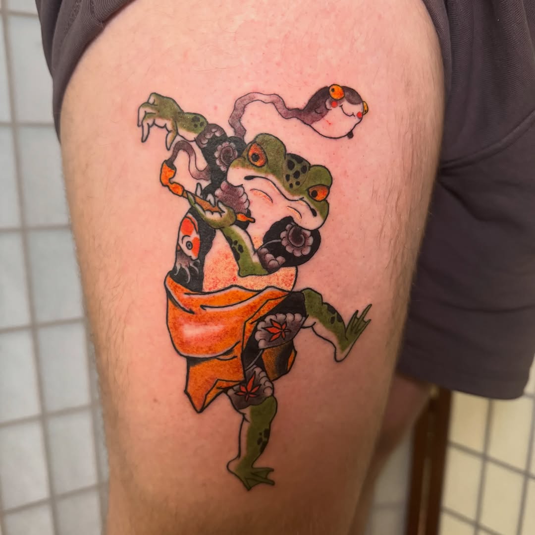 Tattoo by @dylanprorok — japanese_irezumi, illustrative