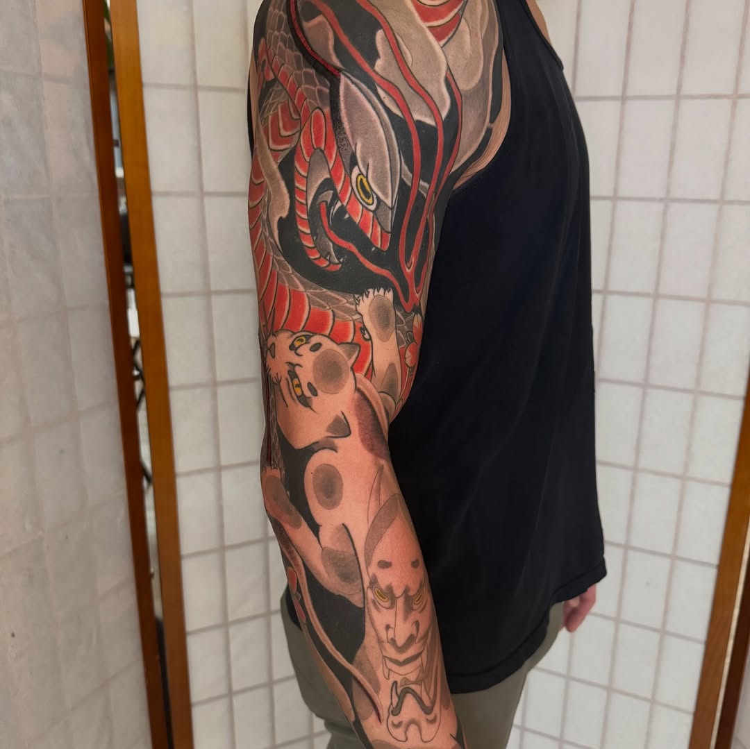 Tattoo by @dylanprorok — japanese_irezumi, illustrative