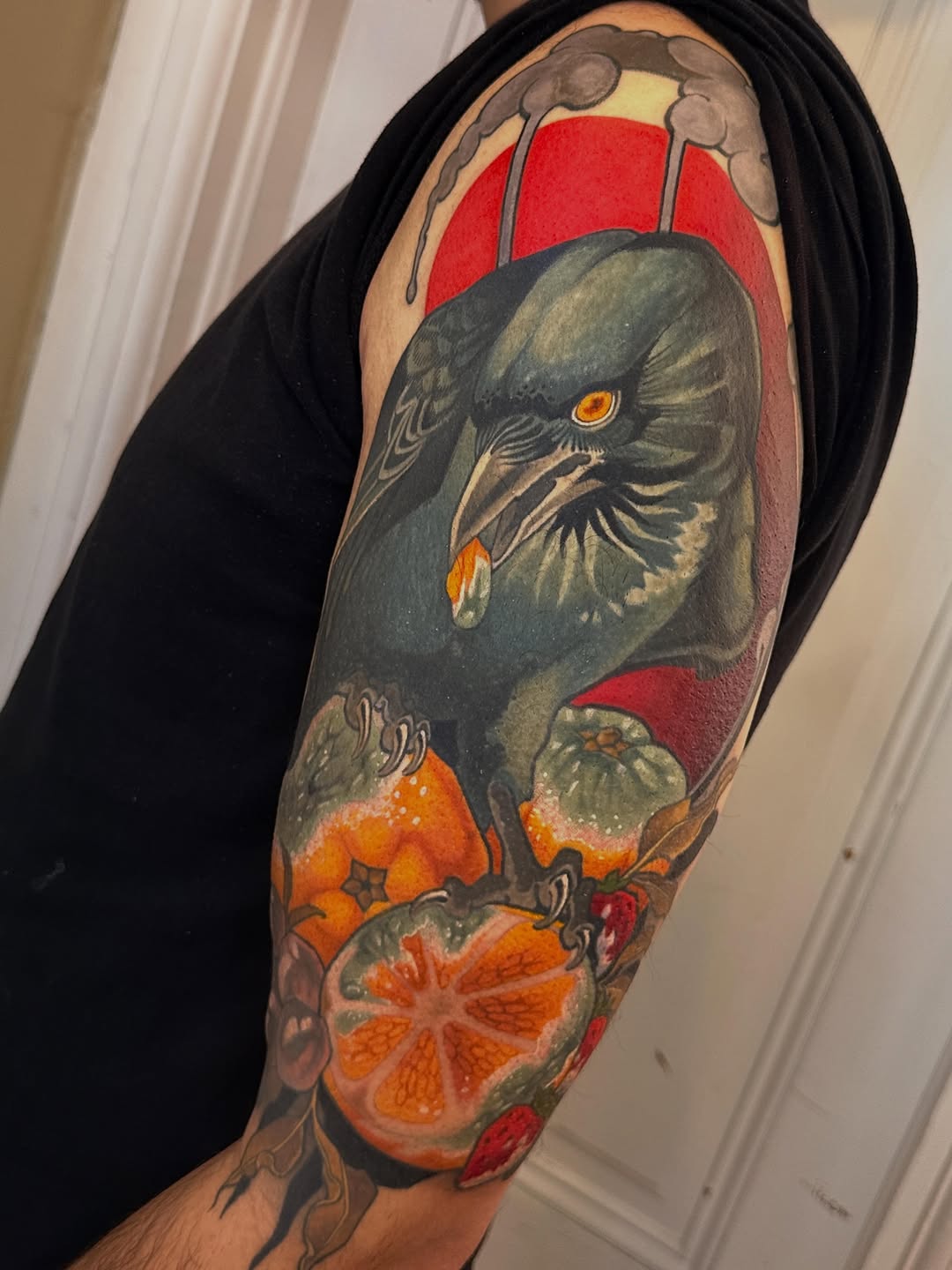 Tattoo by @grizzleyclaire — realism, trash_polka