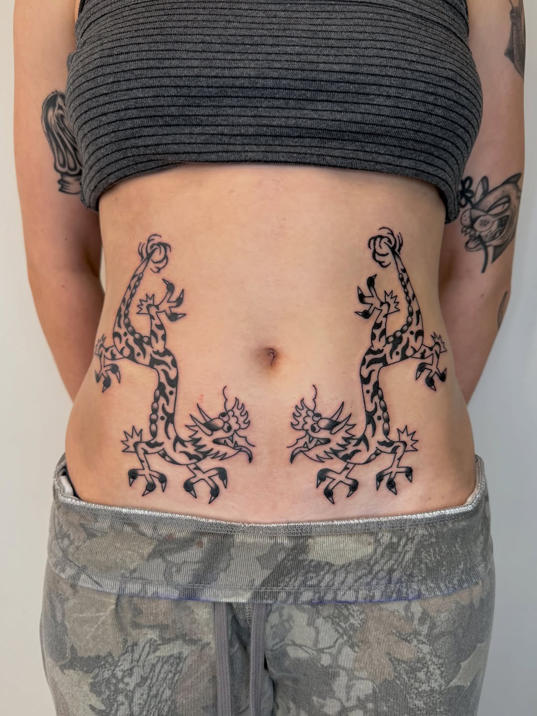 Tattoo by @_humanwreck — blackwork