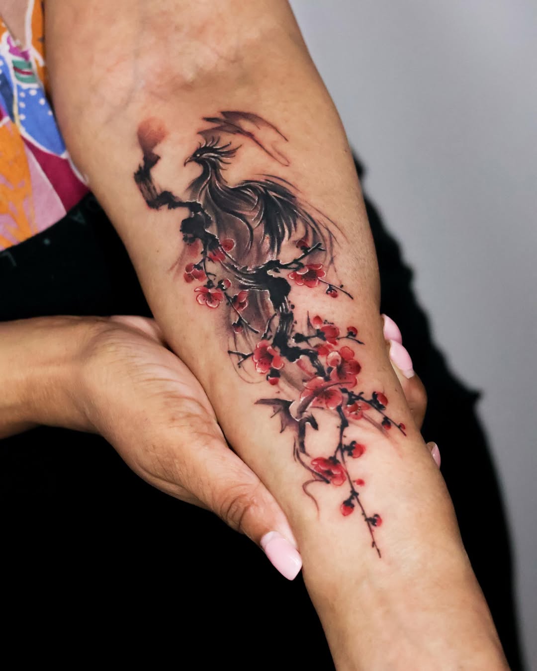 Tattoo by @kaki_tattooer โ realism, japanese_irezumi