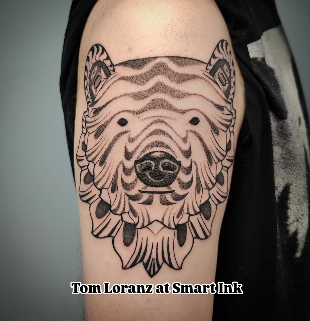 Tattoo by @tomloranz — dotwork