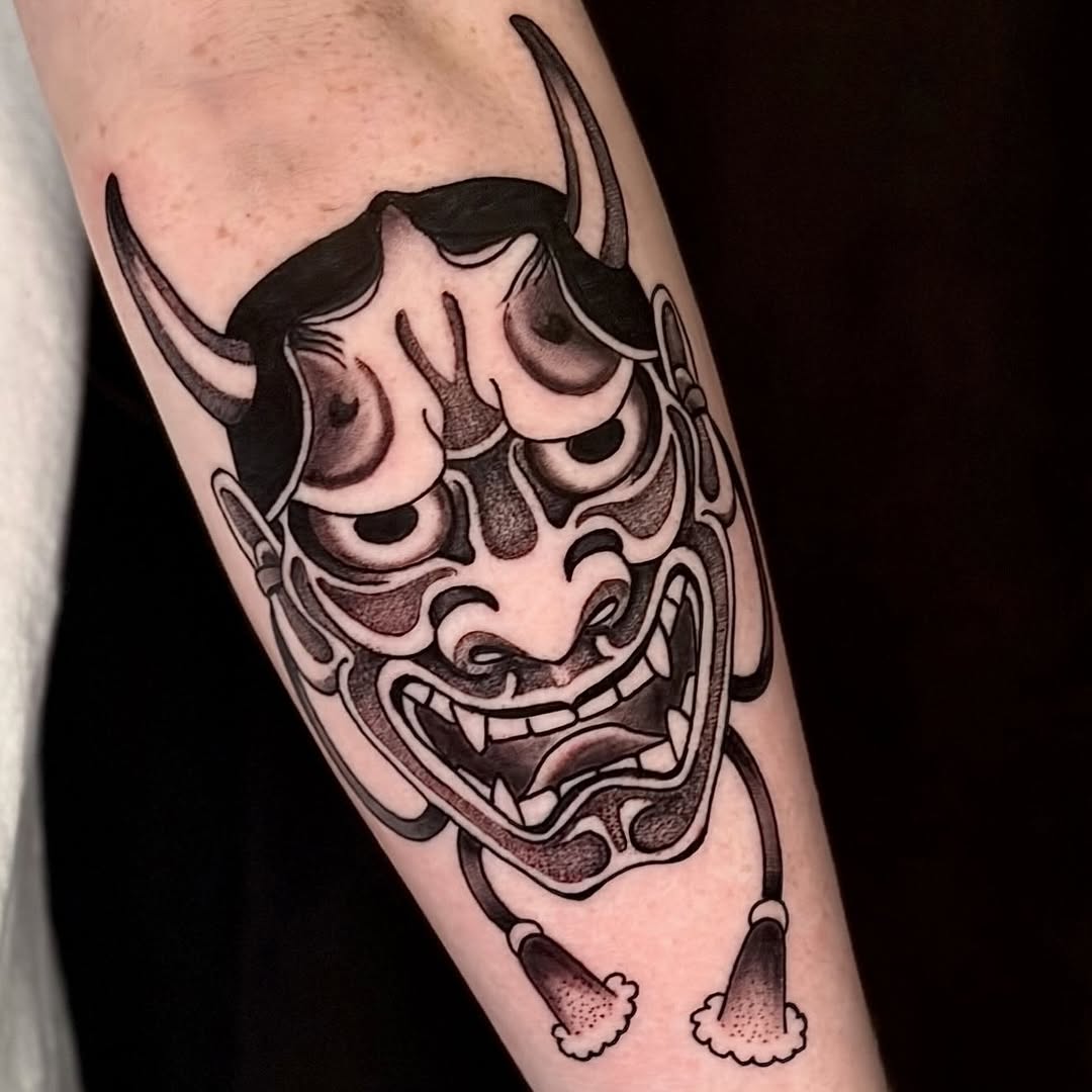 Tattoo by @frankphoenix — japanese_irezumi, black_and_grey
